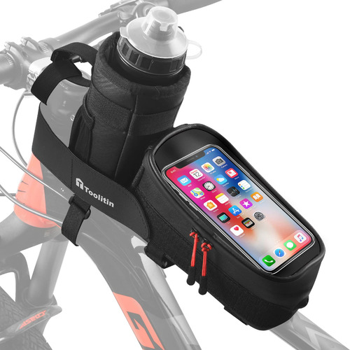 Toolitin Bolsa Para Marco De Telefono Para Bicicleta Con Bol