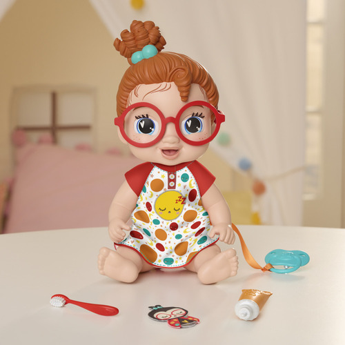 Baby Alive - Dottie Doodle Felices Sueños - Pelo Rojo