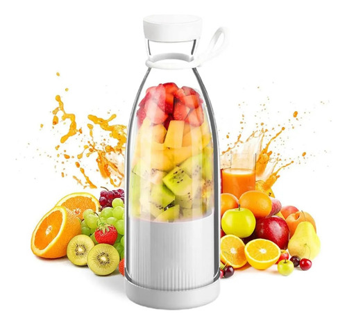 Botella Vaso Licuadora Exprimidor Portatil Usb Recargable