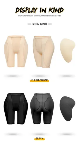 Pantalones De Levantamiento De Cadera Falsos Engrosados Con
