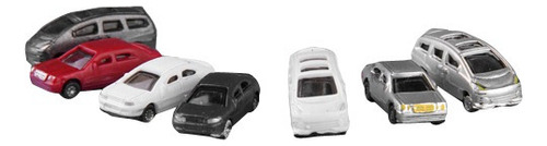 100 Piezas De Mini Coches Pintados Escala 1/150 N For Tren