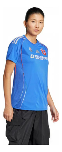 Camiseta Local Mujer adidas U De Chile 2025 Azul