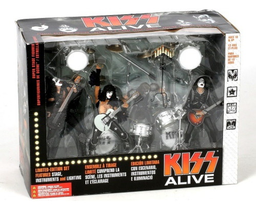 Kiss Alive Figura Mcfarlane Limited-edition Set