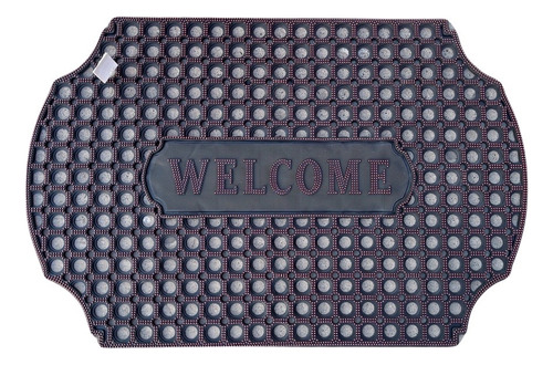 Alfombra De Entrada Casa Welcome, Bienvenido. Rectangunlar