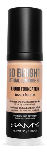 Base Liquida Samy Go Bright 2 Beige X 30g