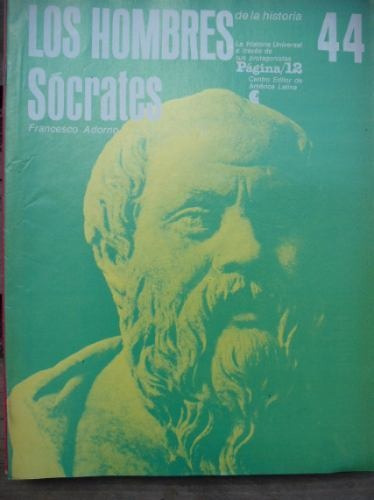 Los Hombres De La Historia Socrates  Nº 44 Francesco Adorno
