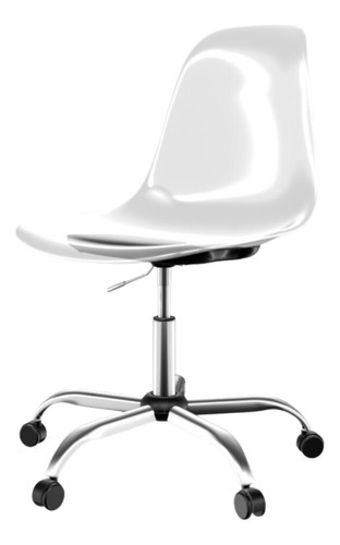 Cadeira Eames Pc Office Transparente Fiwt