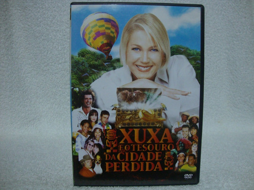 Dvd Original Xuxa E O Tesouro Da Cidade Perdida