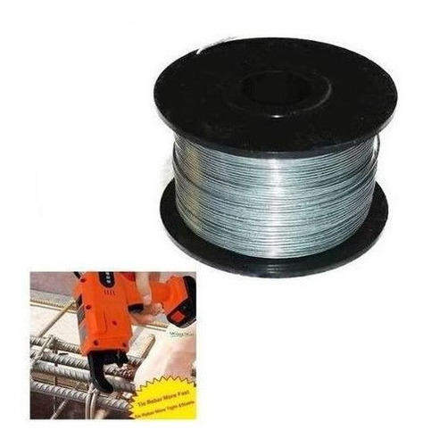 Imagen 2 de 4 de Rollo Alambre 400g Para Atadora Lusqtoff La08 250 Nudos Unid