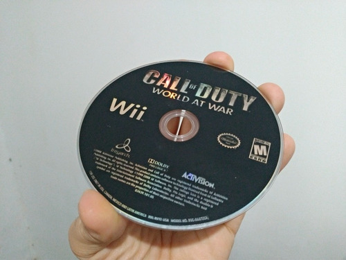 Jogo Nitendo Wii Call Of Duty - World At War Completo - Eua (Usado)