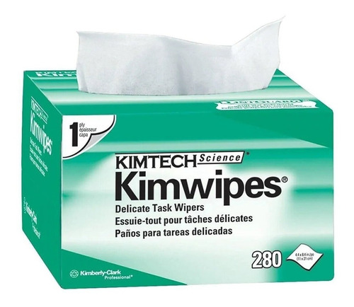 Toallas Antiestática Para  Fibra Óptica Kimwipes 280un