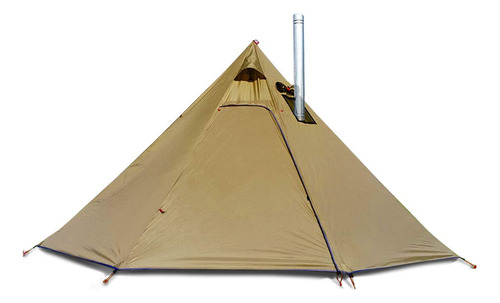 Tipi - Tipi Ligero Para 4 Personas Con Conector De Estufa, S