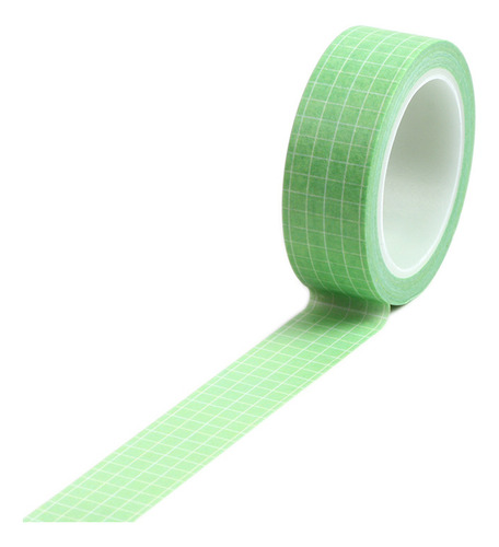 7 Fitas De Papel Quadriculado, Fitas Washi Decorativas Diy F