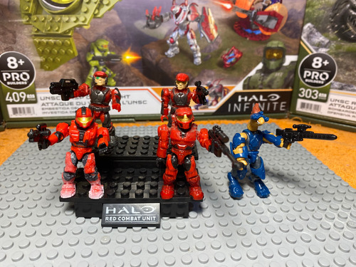 Megabloks Mega Construx Halo Covenat Vs Spartan (389) (Usado)