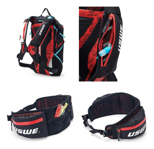 Uswe Hajker 30l Winter, Mochila Con Rolltop Impermeable, Par