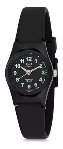 Reloj Q&q Qyq Vq87j008y Deportivo Goma Dama + Estuche 