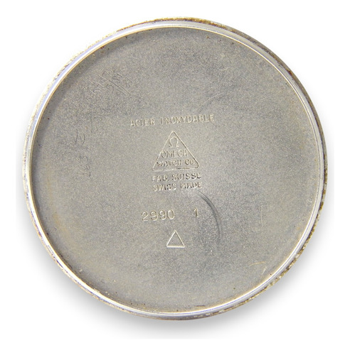 Caja Omega Acero Ref 2990-1 36 Mm Cal. 267 Vintage 1961 Plateado (Usado)