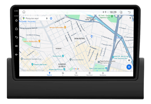 Multimidia Fiat Fiorino 04/13 9p Android Carplay 2/32gb Voz