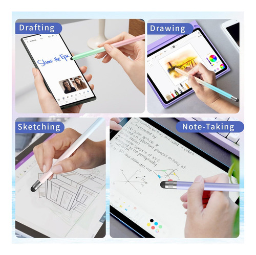 6pcs Stylus, Lápiz Óptico Para Pantalla Táctil, Lápiz Óptico