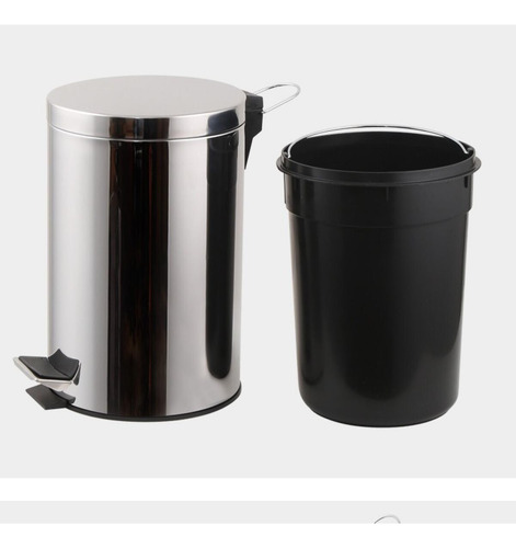 Bote De Basura De Acero Inoxidable 5 L