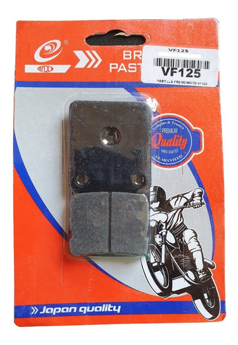 Pastillas Freno Moto Para Honda Vf 125 Y Otras