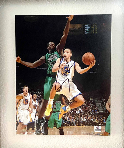 Stephen Curry Autógrafo Certificado Warriors Goldenstate Nba (Usado)