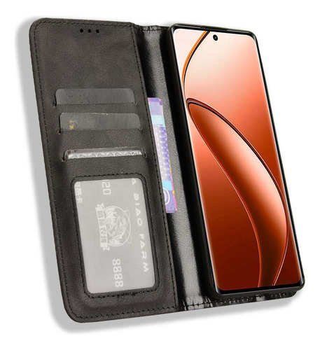 Funda For Realme 12 Pro 5g/pro Plus 5g Pu Cartera De Cuero