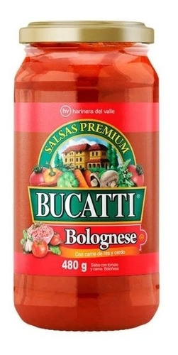 Salsa Bucatti De Bolognesa X480g - g a $66