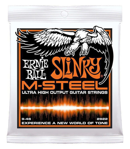 Encordado Ernie Ball 2922 M-steel 009 046 Guitarra Electrica