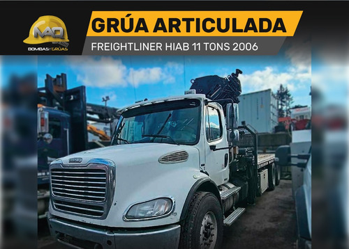 Grúa Articulada Freightliner Hiab 11 Tons 2006