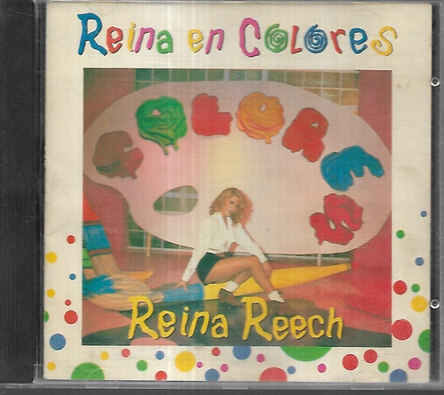 Reina Reech Album Reina En Colores Sello Dbn Cd Retro 