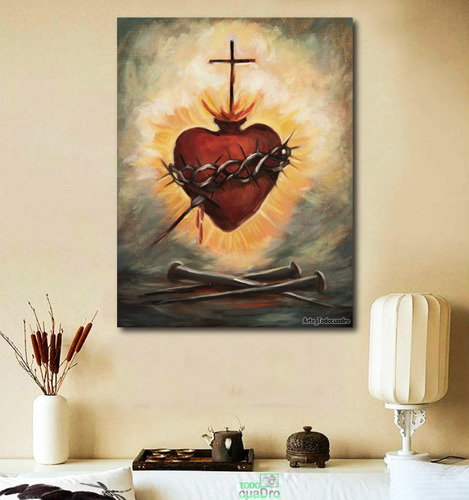  Cuadro Corazon De Jesús Eucaristia