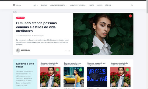 Sistema Para Site De Noticias E Blog