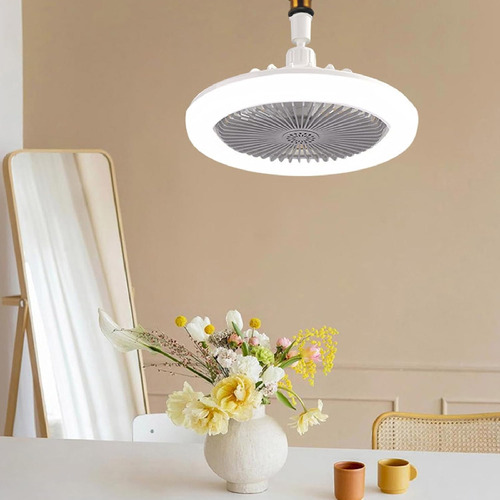 Lámpara De Techo Con Ventilador De Techo Con Luz Integrada