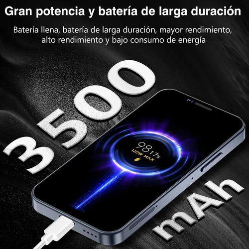 Teléfono Mini Sim Dual Android 10 3gb + 32gb Dual Cámara 8mp+5mp 2.95 Hd Smartphone 3500mah Wifi