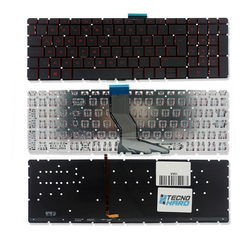 Teclado Hp Omen 15-ax 15-ax015tx 15ax Retroiluminado