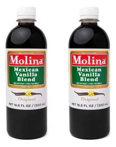Molina Mezcla De Vainilla Natural Mexicana Con Extracto De V