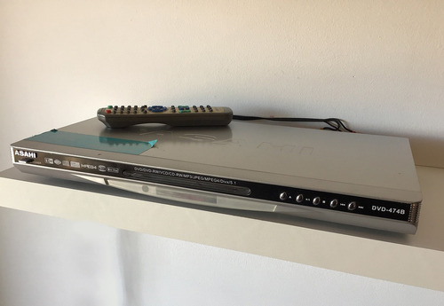 Dvd Asahi Con Control Remoto