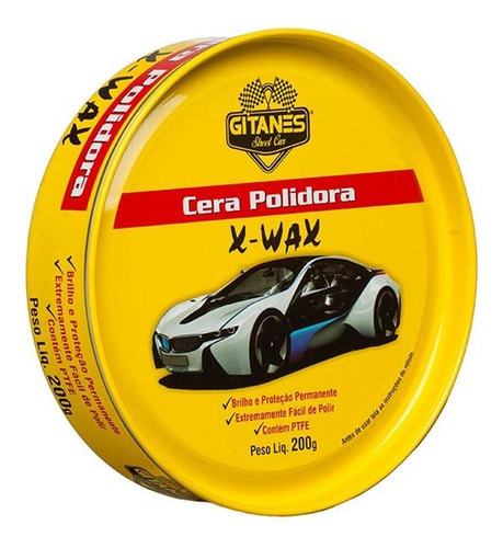 Cera Automotiva Gitanes Pasta 200gr  146