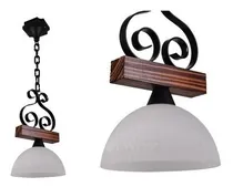 Comprar Colgante Madera\u002Fhierro Con Campana De Vidrio-universo Mágico