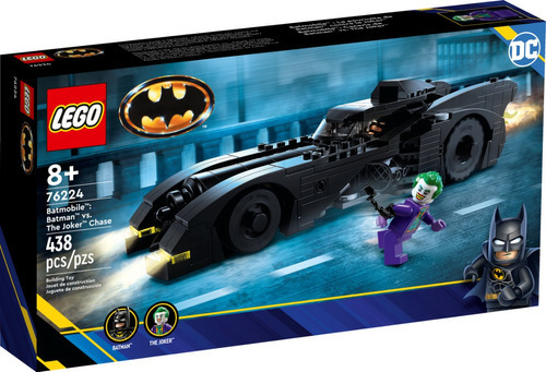 Lego Batman Dc Batmobile: Batman Vs. The Joker 76224 - 438pz Cantidad De Piezas 438