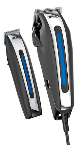 Wahl Deluxe Combo Estuche Kit Cortapelo Y Terminadora 30 Pza Color Negro Negro