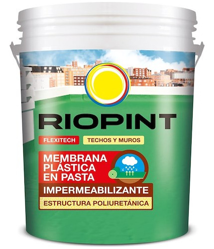 Membrana Plastica En Pasta Poliuretanica | Riopint | 4kg