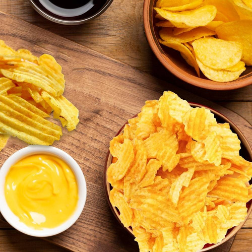 2 Bolsas Grande Papas Sabritas Ruffles Queso 280 G