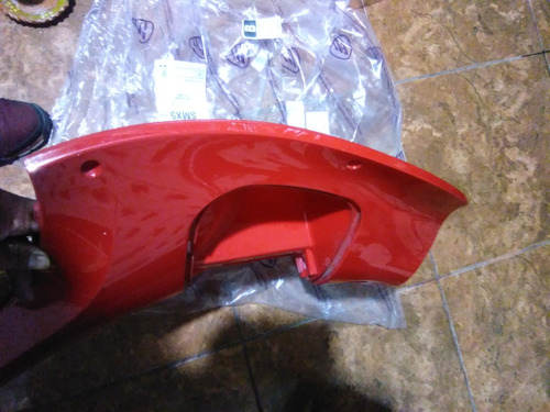 Cubiertas Frontal Color Roja