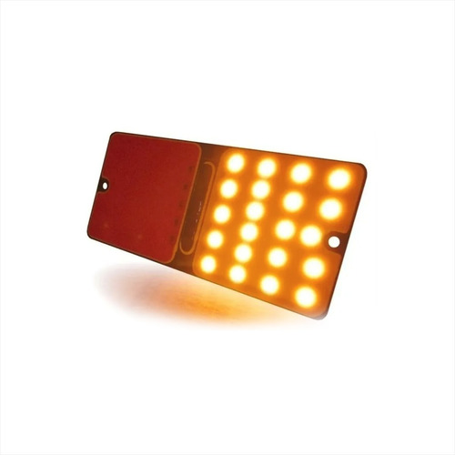 Imagen 3 de 7 de Juego Faros Led Trailer Acoplado Remolque Camión Bicolor 12v