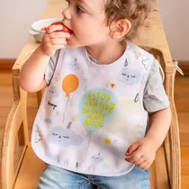 Comprar Babero Baberos Pecheras  Bebes De Tela Impermeable 