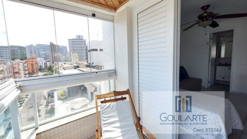 Imagem 15 de 30 de Cobertura Com Sacada Gourmet, 4 Suítes Climatizadas, Terraço E Lazer No Condomínio Na Praia Da Astúrias - Guarujá/sp. - 3561