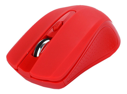 Mouse Nextep Inalambrico 1600 Dpi Receptor Usb Rojo Ne-4 /v