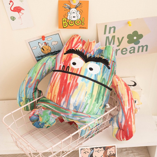Muñeca Monstruo Emocional Juguete De Peluche Muñeca Cómoda